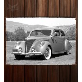 Металлическая табличка Lincoln Zephyr Coupe 396